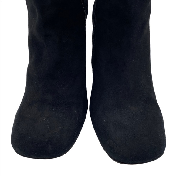 Free People Suede & Velour Colorblock Block Heel Ankle Boot Size 7.5 - Picture 6 of 15